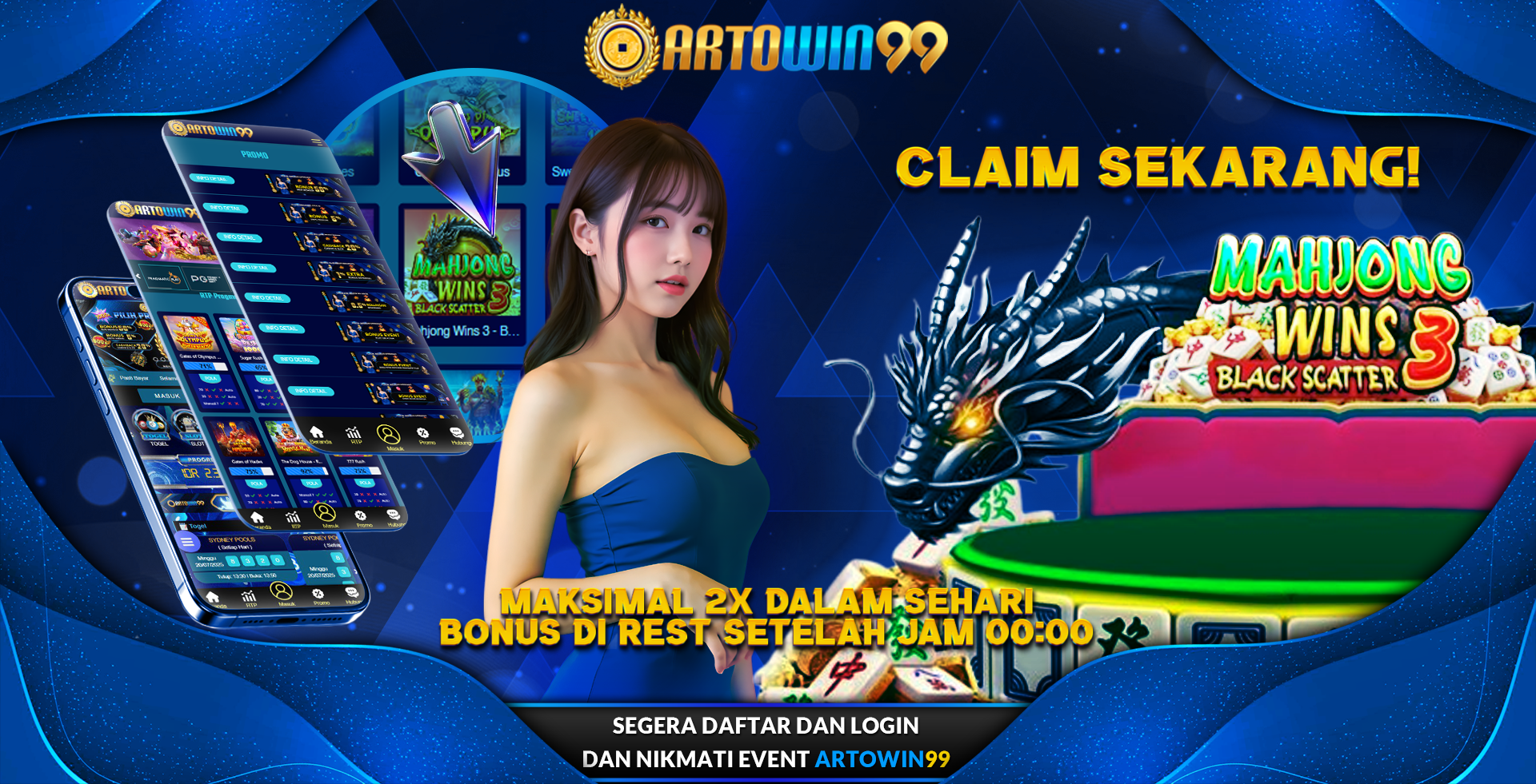 EVENT SCATTER HITAM
